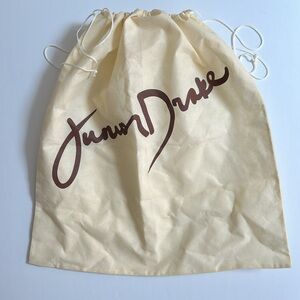 Junior Drake logo large drawstring dust bag